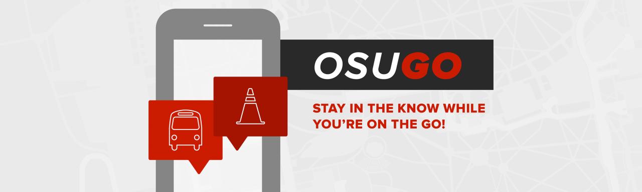 OSUGO text next to a mobile device graphic