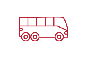 Charter bus icon