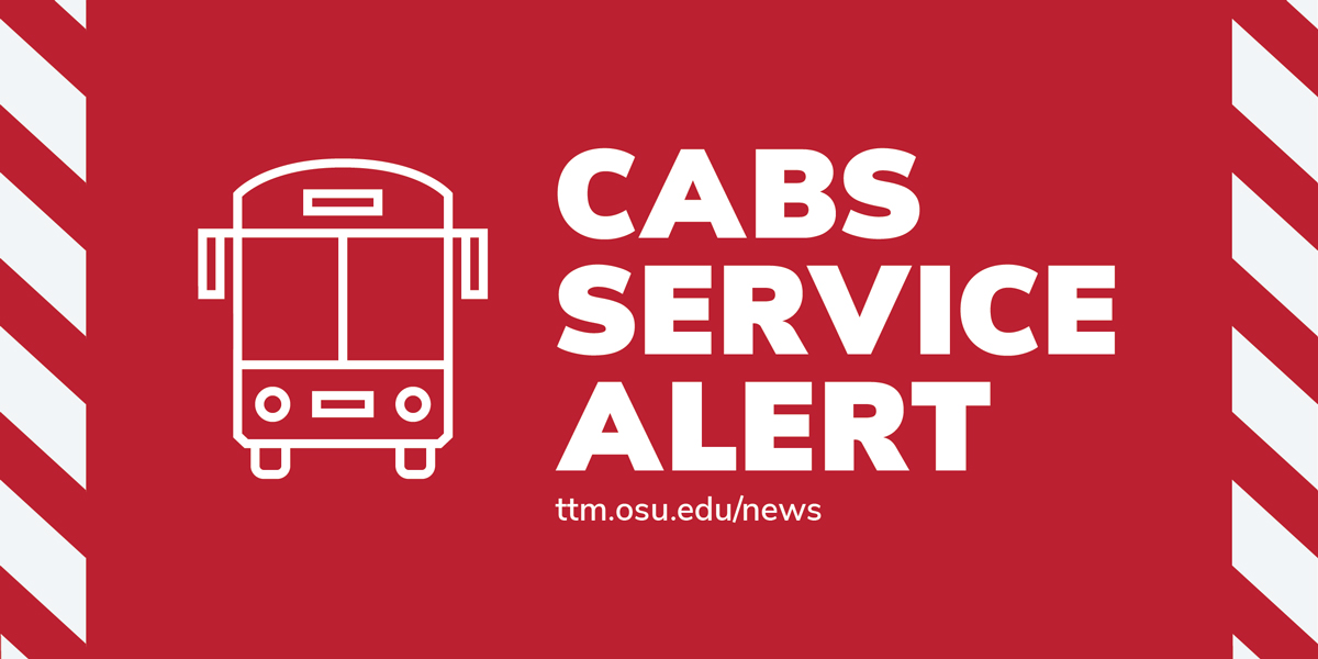 cabs service alert