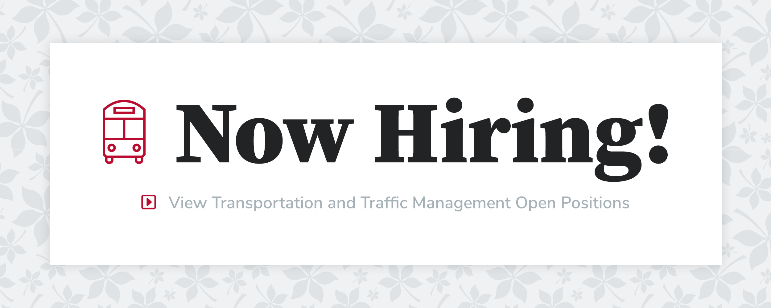 Image with text &quot;Now Hiring&quot;