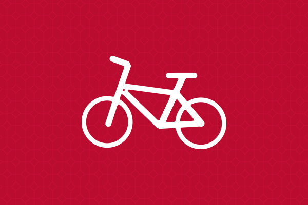 Icon of a bicycle