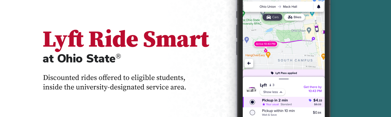 Lyft Ride Smart at Ohio State image