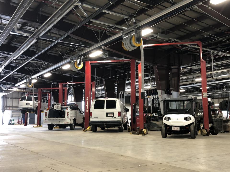 transportation maintenance garage bays