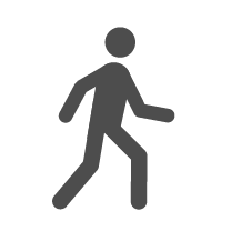 Pedestrian walking.